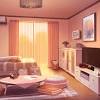 Modern living room photography backdrop indoor backdrop with floor studio backgrounds. 1
