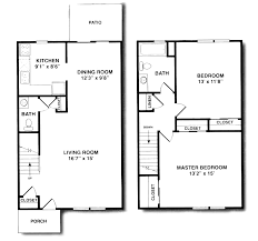 Below is ground floor example of a duplex house plan with one bedroom. Briarwood House