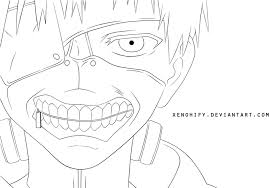 For boys and girls, kids and adults, teenagers and toddlers, preschoolers and older kids at school. Download Modest Tokyo Ghoul Coloring Pages Anime Png 3d Tokyo Ghoul Kaneki Ken Cosplay Mask For Halloween Full Size Png Image Pngkit