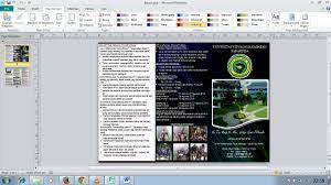 20 Inspirasi Cara Membuat Pamflet Dengan Publisher Little Duckling Blog