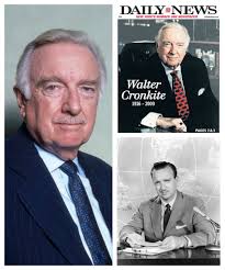 Legendary broadcast journalist Walter Cronkite
