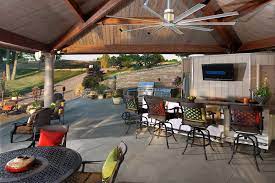 Top 8 best outdoor ceiling fans. Powerful Quiet Outdoor Ceiling Fans For Open Air Venues From Big Ass Fans