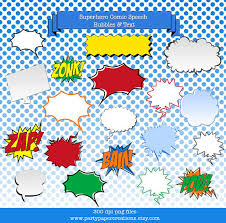 Superhero Speech Bubbles And Banners Clipart Comic Speech Etsy Book Clip Art Clip Art Custom Greeting Cards
