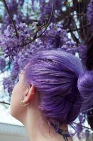 Raindeery Spring Is In The Hair I M So Punny Lavender Hair Tumblr Hair Purple Hair