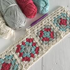 Granny Squares Table Runner Crochet Table Runner Pattern Crochet Table Runner Granny Square