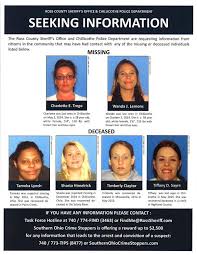 I'd like to submit a/an idea/suggestion problem comment. Serial Killer Fears Sparked After Four Women Dead Two Others Missing In Ohio