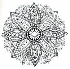 Coloring pages with mandalas represent more complex, usually symmetrical patterns, which are a proposal addressed mainly to adults, but they can also be colored by older and younger children. Free Mandala Coloring Pages For Adults Coloring Home