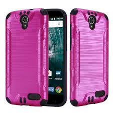 Rubber Case Cover For ZTE Warp 7 ...