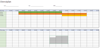 Eine tabelle soll helfen, einen überblick hierüber zu erhalten. Praktische Dienstplan Excel Vorlage Kostenlos Herunterladen