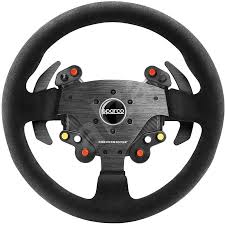 Full rubber wheel head provides comfortable grip and precise steering. Thrustmaster Tm Rally Add On Sparco R383 Mod Steering Wheel Alzashop Com