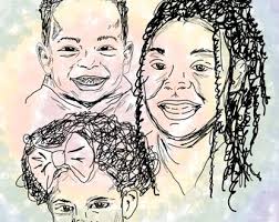 Line Drawing Canvas 11x14"