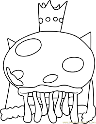 Check spelling or type a new query. King Jellyfish Coloring Page For Kids Free Spongebob Squarepants Printable Coloring Pages Online For Kids Coloringpages101 Com Coloring Pages For Kids