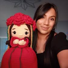 Quiero compartirles esto,,,de aquí saque la muestra y me quedo bonito Hola  hermosas buen día grasias por permitirme compartir mis pequeños detalles me  encanta tejer