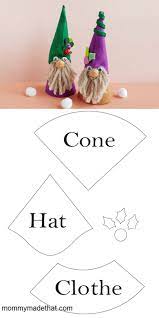 Adorable No Sew Felt Gnomes Felt Crafts Patterns Gnomes Crafts Gnome Patterns Free