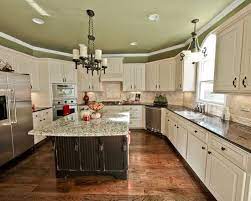 Off White Painted Cabinets Design Green Walls Paint Cabinets White Home Decor Kitchen Home Kitchens