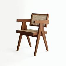 Maybe you would like to learn more about one of these? Pierre Jeanneret Design Chair Made From Teak Wood And Rattan Object Embassy