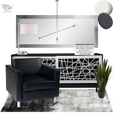 Black And Silver Modern Living Room Design Glam Home Decor In Dramatic Black And Silver C Living Room Design Modern Interior Design Virtual Interior Design Browse 643 open jobs and land a remote interior design job today. black and silver modern living room