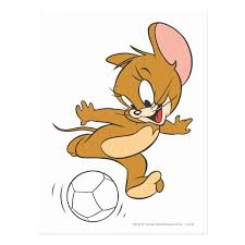 While moving house with their owners, tom and jerry get into a chase, and tom nails jerry inside his mousehole with floorboards, and is pleased to have kept the mouse from coming with him, but misses the moving van and is. Tom And Jerry Soccer Football 2 Postcard Zazzle Com In 2021 Tom And Jerry Baby Tom And Jerry Tom And Jerry Wallpapers