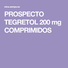 Prospecto Tegretol 200 Mg Comprimidos Sindrome De Abstinencia Analisis De Sangre Metodos Anticonceptivos