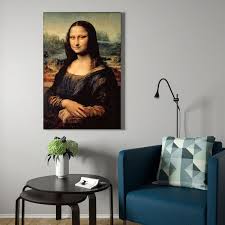 Bjorksta Picture And Frame Mona Lisa Aluminum Color Ikea Ikea Mona Lisa Color