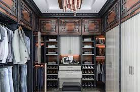 Men's wardrobe design essentials #1: Top 100 Best Closet Designs For Men Walk In Wardrobe Ideas