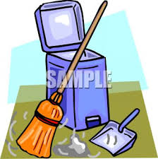 A Broom With A Dustpan And Waste Basket Royalty Free Clip Art Image Download for free dust pan cliparts #3029810, download othes cartoon broom and dustpan for free. a broom with a dustpan and waste basket