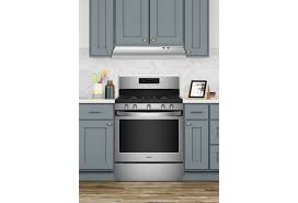 The most common widths are 30 and 36 inches. Jenn Air Uxt4030ads 30 Range Hood With The Fit System Furniture And Appliancemart Under Cabinet