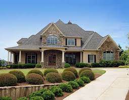 Plan 24346tw Luxury 4 Bed Home Plan With Optional Finished Lower Level With Game Room And Display Garage Architecture House House Exterior European Home