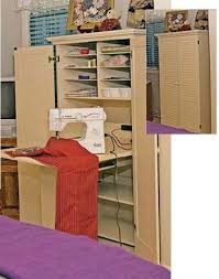 Hobby Rooms Creative Get Away Spaces Design Basics Hobby Room Design Sewing Cabinet Diy Sewing Table