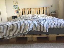 simple elegant pallet bed pallet beds diy bed frame easy simple bed
