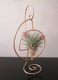 Hang Type Or Desktop Airplant Holder By Wallzart In 2020 Air Plants Air Plant Holder Air Plant Display