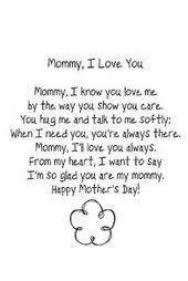 Free Mother S Day Template And Brush Mothers Day Poems Happy Mother Day Quotes First Mothers Day Gifts