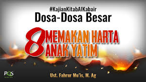 Mampukah tim kembali padamu membuat wanto bertaubat dan berhenti memakan harta anak yatim? Kajian Kitab Al Kabair Memakan Harta Anak Yatim Ust Fahrur Mu Is Pqs Tv Youtube