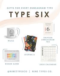 Gift Guide Type Six Nine Types Co Enneagram Enneagram Types Type 6 Enneagram