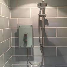 Mira Azora Electric Shower 9 8kw Departments Diy At B Q Electric Showers Shower Over Bath Shower Remodel