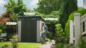 Keter artisan 9x7 modern storage shed made with duotech a perfect blend of modern design and ruggedness, the cleverly architecture of the artisan 9x7 shed provides the ideal outdoor storage solution for your garden. Keter Artisan 7x7 Abri De Jardin French Youtube