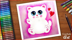 Airbrush Effect With Oil Pastels Fluffy Cat Easy Drawing Tutorial Youtube 14.10.2019 · easy flower oil pastel painting tutorial.