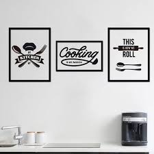One of the best ways to get creative with your kitchen decorations is with the wall art, especially the diy variety. Funny Home Kitchen Decoration I Love Cooking Canvas Prints Poster Creative Design Kitchenware Wall Art Painting Pictures Painting Calligraphy Aliexpress