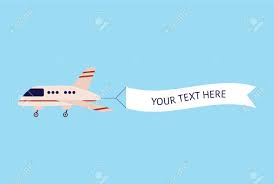 Maybe you would like to learn more about one of these? Airplane Flying With Text Template Banner Cartoon Aircraft In Royalty Free Cliparts Vectors And Stock Illustration Image 128170498
