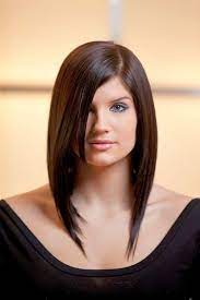10 Amazing And Different Mid Length Haircuts You Will Totally Love Long Bob Hairstyles Human Hair Wigs Blonde Long Angled Bob Hairstyles