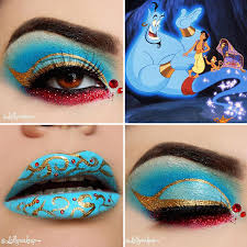 Betonte lippen und buschige augenbrauen sind manchmal in, manchmal nicht.aber das gesicht? 32 Disney Inspired Makeup Looks By This Amazing Artist Bored Panda