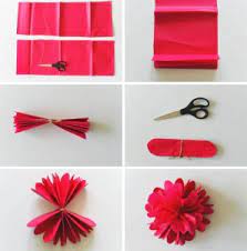 (1) lubangi karton buat alas belakang. 33 Cara Membuat Bunga Dari Kertas Koran Karton Hvs Tisu Kado Krep Origami
