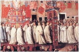 Frailes mercedarios en Cusco. Serie del Corpus Christi. Museo del  Arzobispo, Cusco. 1674 - 1680. | Corpus christi, Painting, Art