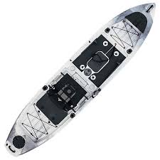 Ascend Fs128t Sit On Top Angler Kayak White Black Bass Pro Shops The Best Hunting Fishing Angler Kayak Fishing Kayaks For Sale Kayak Accessories