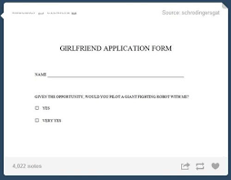 The best memes from instagram, facebook, vine, and twitter about girlfriend application meme. This Is The Only Dating Criteria You Need Funny Dating Memes Funny Dating Quotes Dating Humor