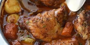 Delicieux Mijote De Poulet Et De Legumes Recettes Ma Fourchette Vegetable Recipes Chicken Recipes