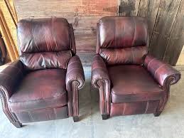 We will be downsizing our home and selling off several pieces of furniture  . Here is the first offering. Two leather recliners, $300 for both. In  great condition . Lowering the price