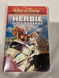 Herbie Goes Bananas Disney VHS NEW SEALED the love bug collection | eBay