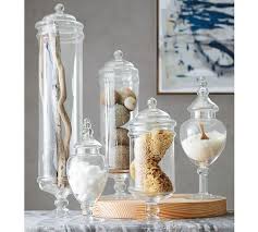 Pottery barn's expertly crafted collections offer a wide range of stylish furniture, accessories, decor and more. Pb Classic Glass Apothecary Jars In 2020 Glass Apothecary Jars Bathtub Decor Apothecary Jars Decor
