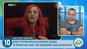 Πριν λίγες μέρες το ζευγάρι βρέθηκε μαζί στο κέντρο αθηνών για να απολαύσει τον σάκη ρουβά με την πάολα και την τάμτα και τώρα οι δυο. Phneloph Anastasopoyloy O Pygmaliwn Dadakaridhs Moy Espase To Mprostino Moy Donti Alter Info Gr